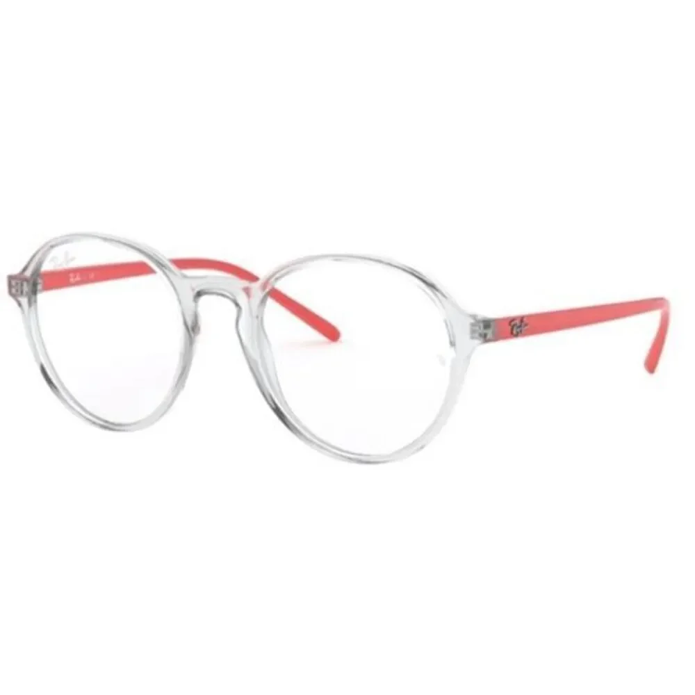 NEW Ray Ban 7173 5950 49 20 145 pink/clear glasses Rx w/case